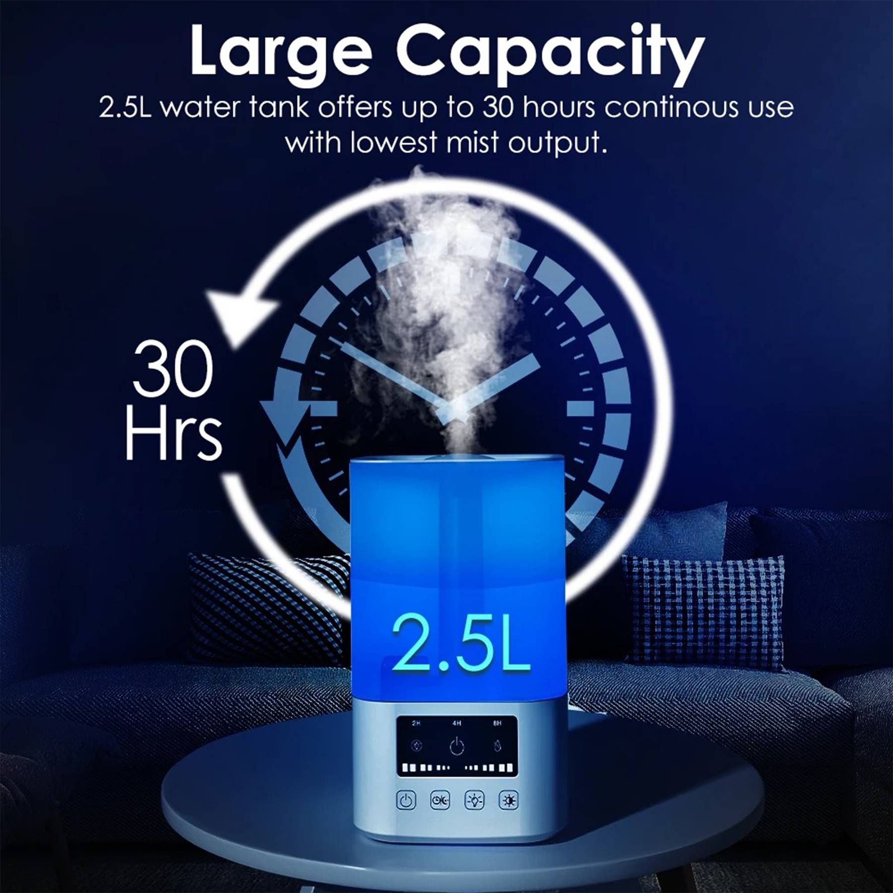 Ultrasonic Cool Mist Humidifier 5