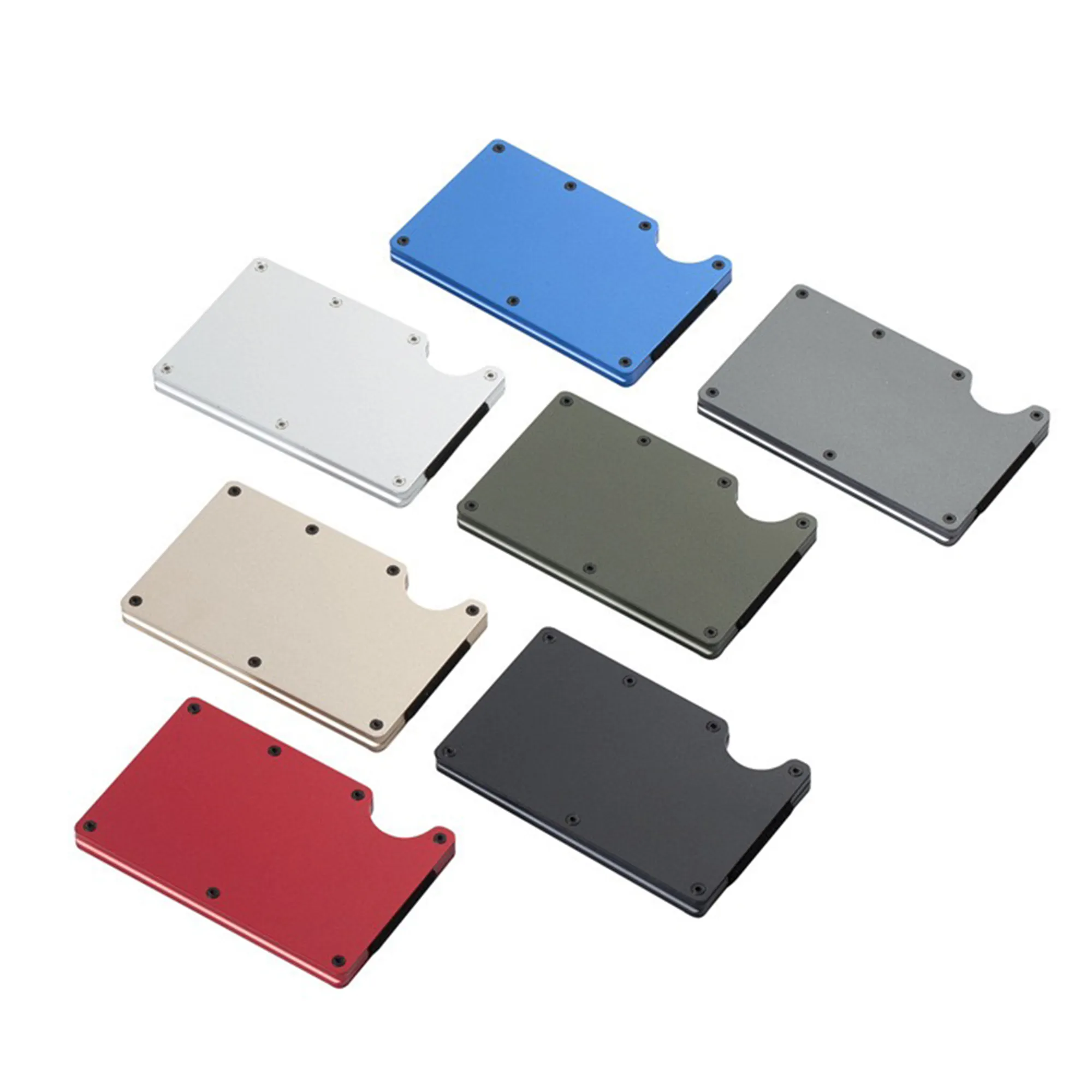 Aluminum Credit Card Holder RFID Blocking Wallet 2
