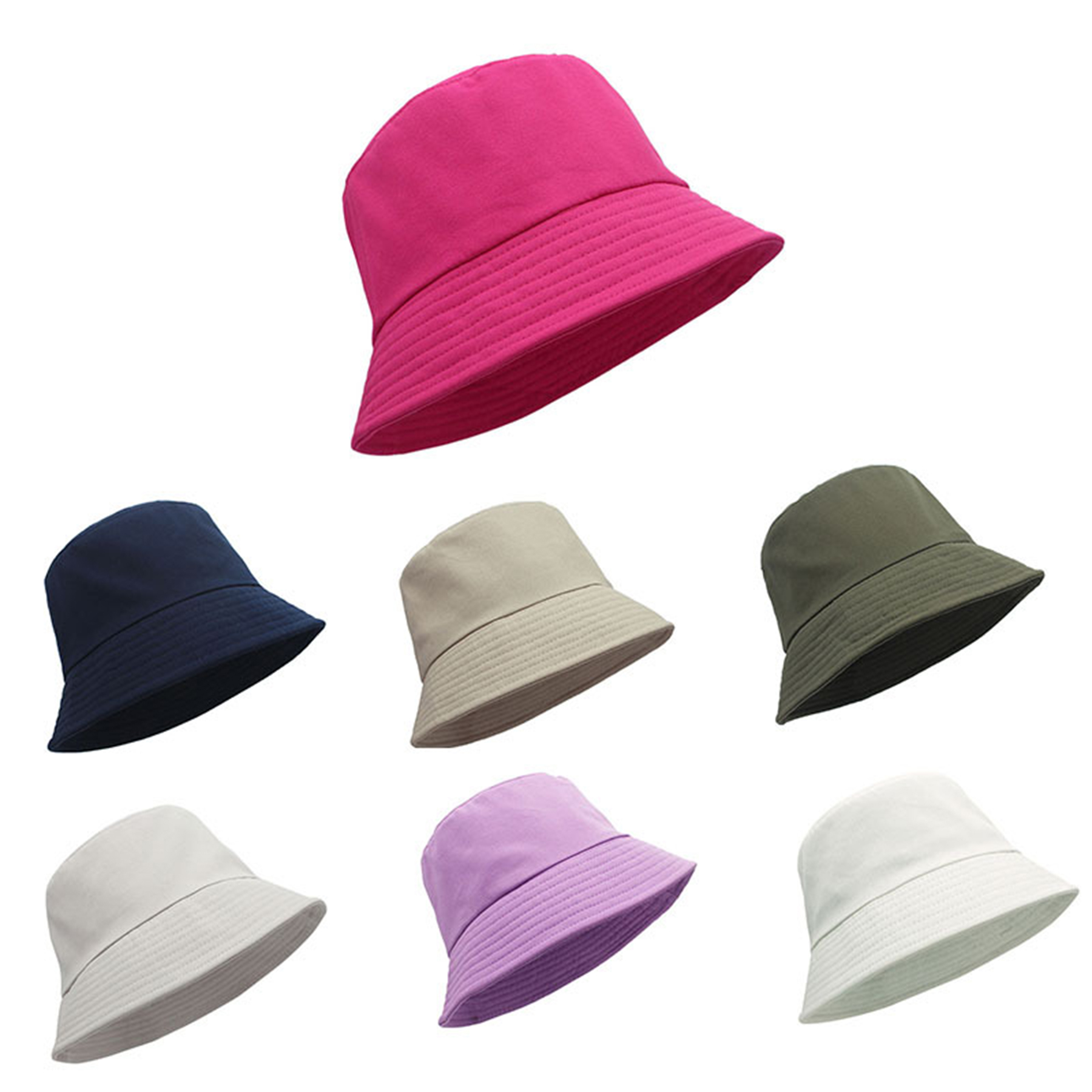 Unisex Bucket Hat Beach Sun Hat 2