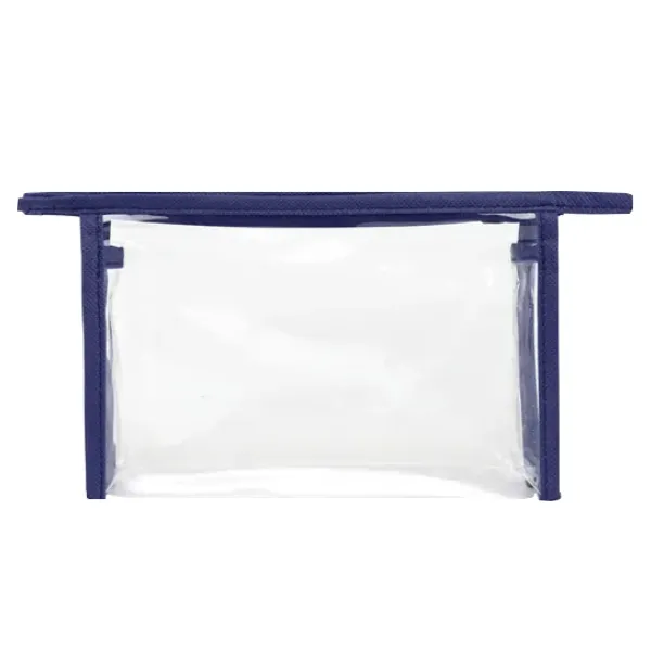 Clear Travel Toiletry Pouch 7.5x5 11