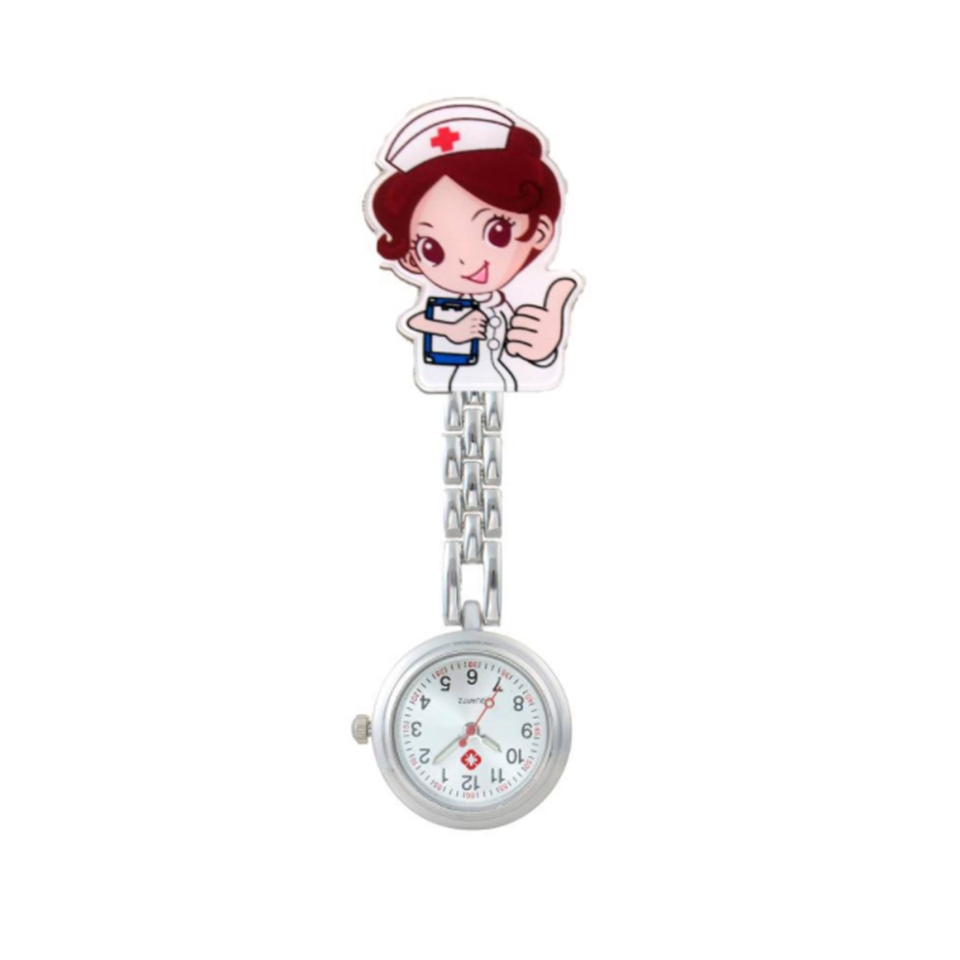 Medical Watch Cute Pocket Clip Nurse Watch 2