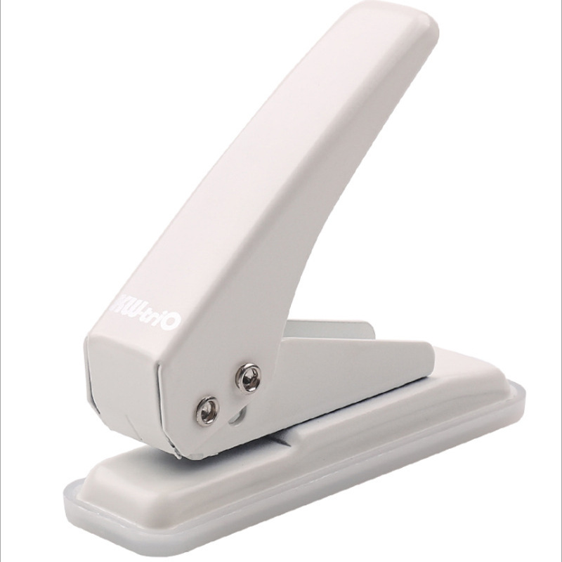 Creative round Hole Shape Punch Paper Cutter, custom desk accessory with logo imprint 2