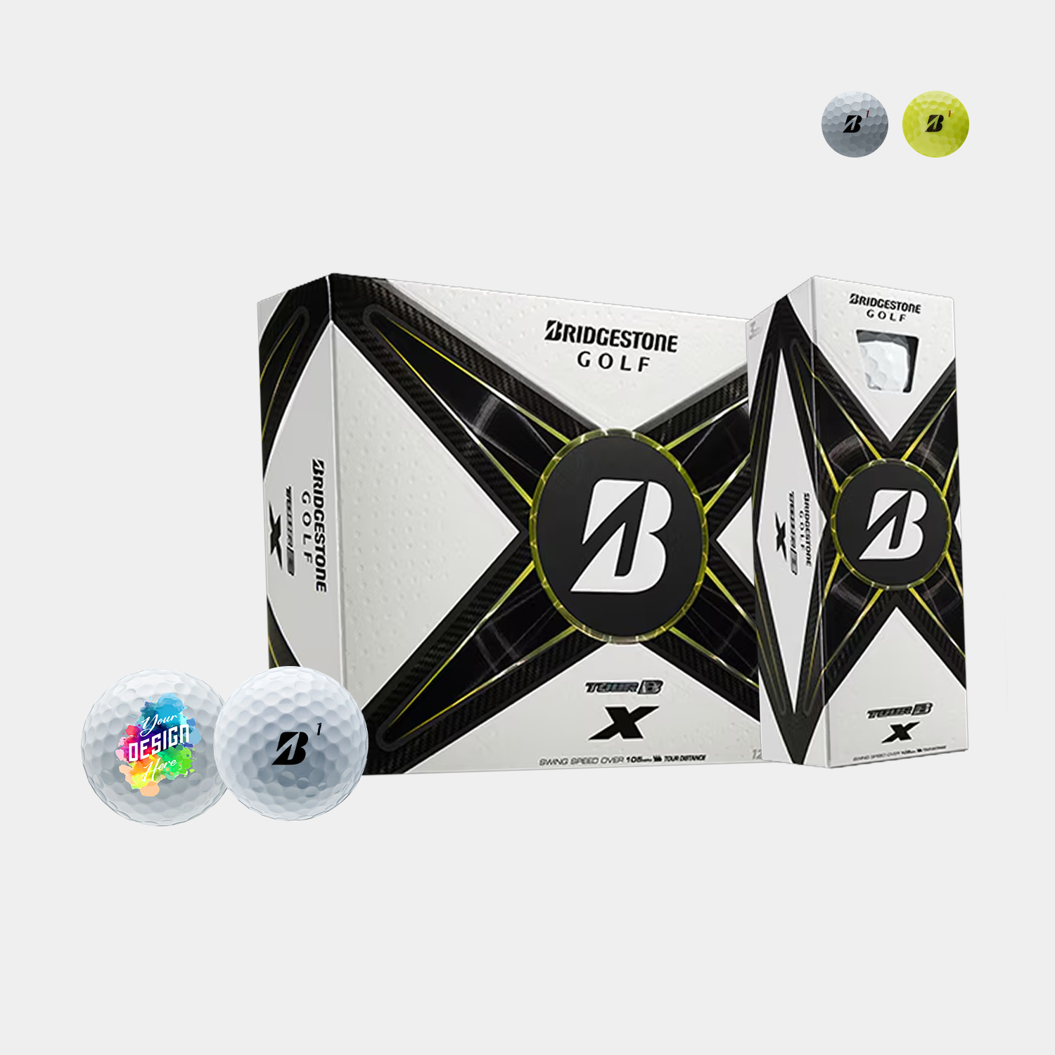 Bridgestone® Tour B X Golf Balls 3