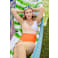 Good Vibes Cabana Stripe Beach Towel 61