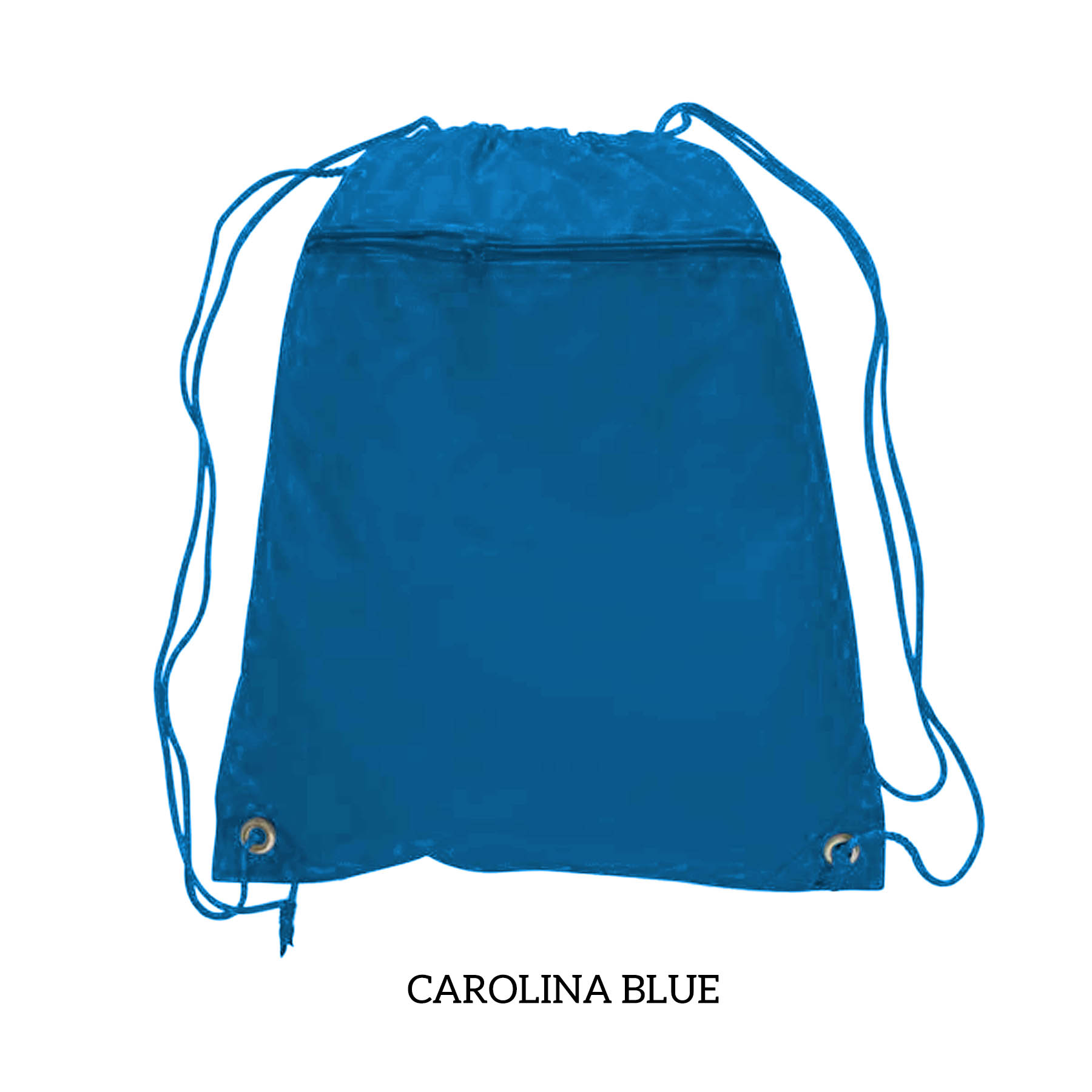 210D Polyester Drawstring Backpack w/PU Coating 10