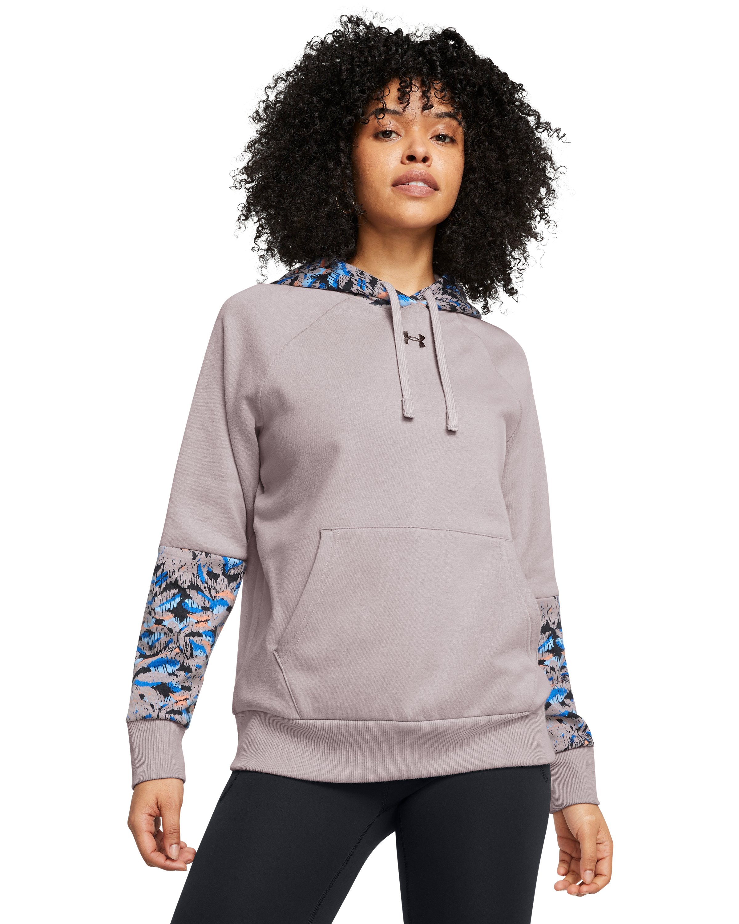 UA Rival Fleece Blocked Women's Hoodie 2