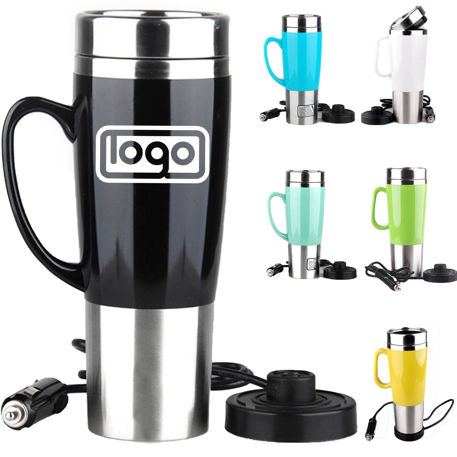 15 OZ Car Electric Heating Water Cup 1