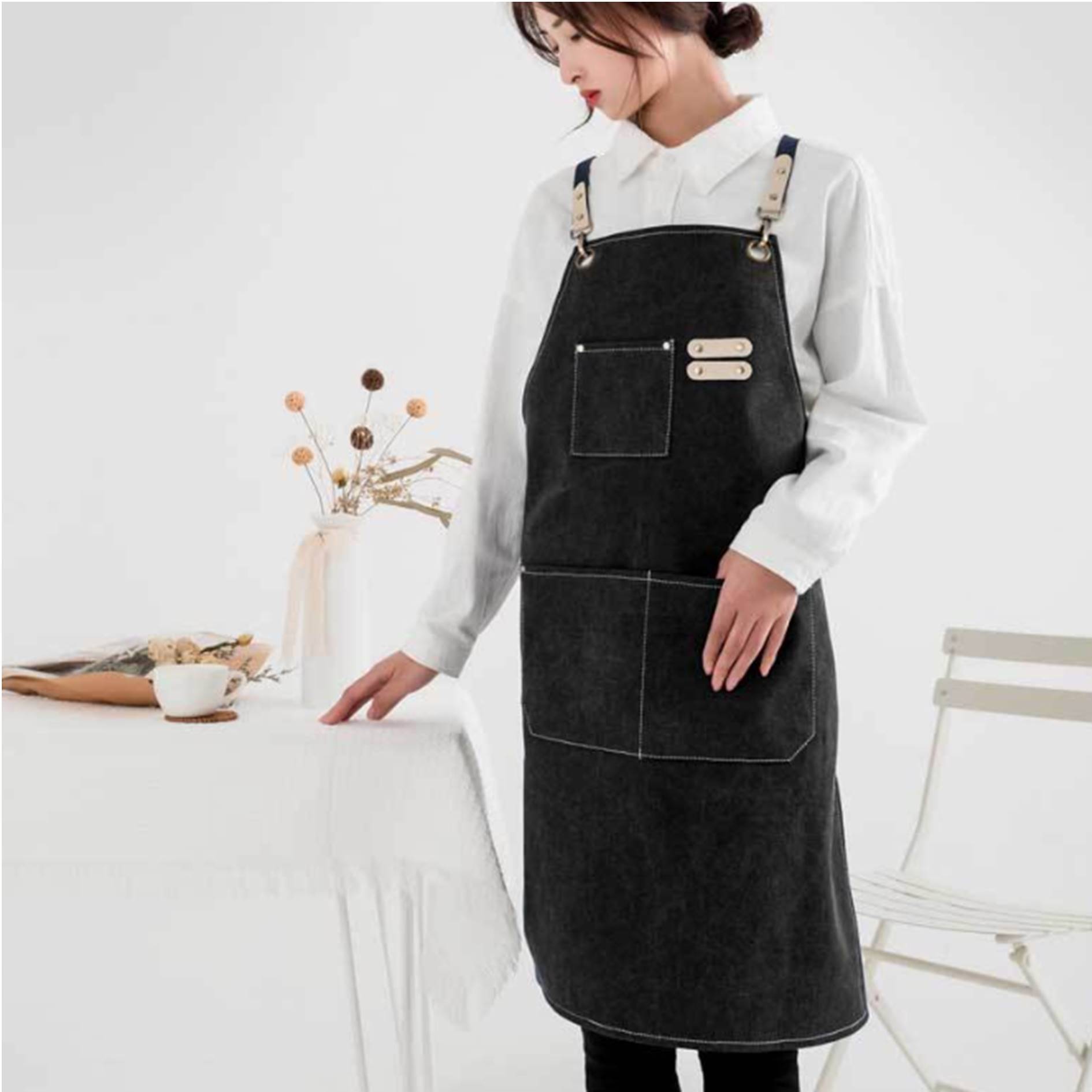 Professional Tool Work Apron For Salon Barber 4