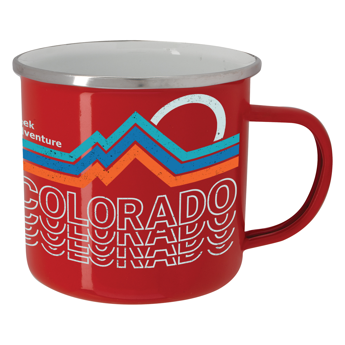 16 Oz. Full Color Steel Campfire Mug 5