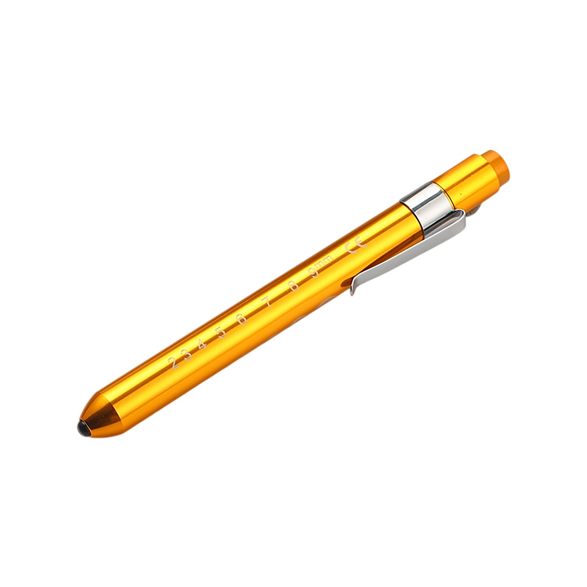 Reusable Medical Pen Light With Pupil Gauge 5.4" 2