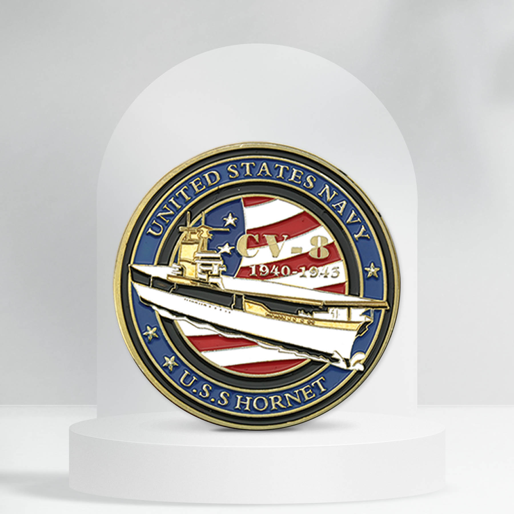 Die Struck & Soft Enamel Coin 4