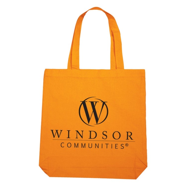 Economical Tote Bag W/Gusset, custom tote bag with logo imprint 14