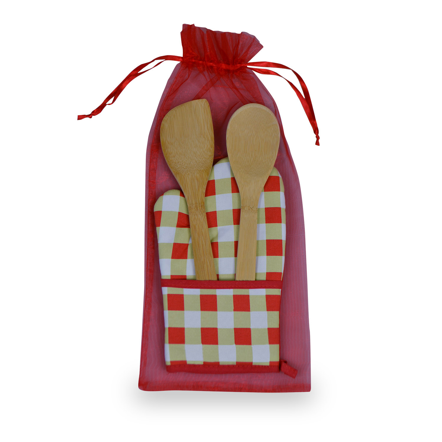 Chef's Pocket Oven Mitt Bamboo Combo 2