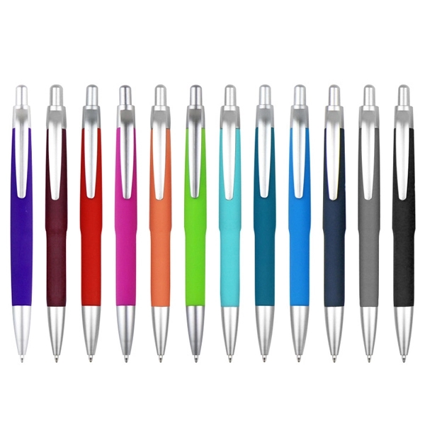Custom Click Action Plastic Pens 8