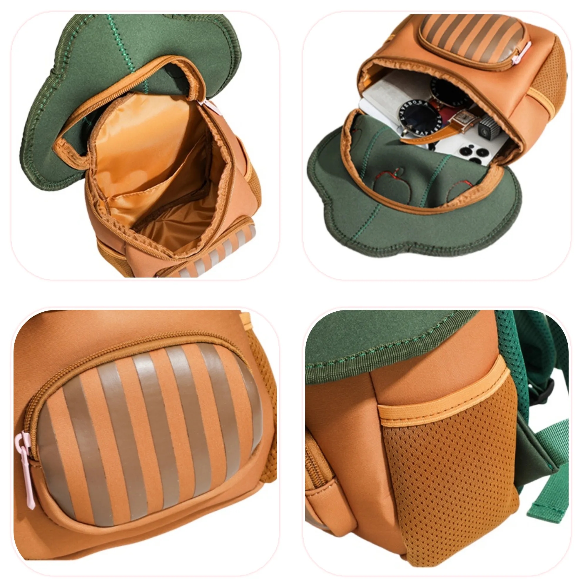 Mini Mushroom Backpack Kids Cute School Bag 2