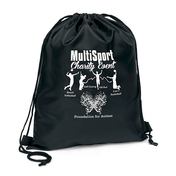 Scout™- Polyester Backpack - Screen Print 1