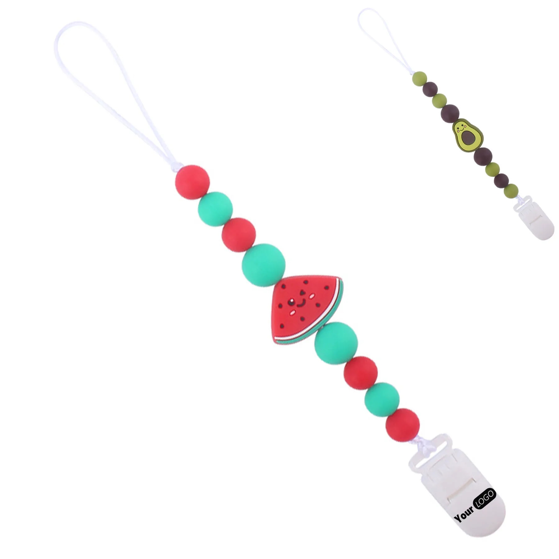 Cartoon Fruit Pacifier Chain 2