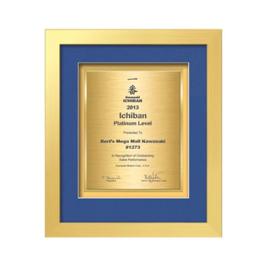 Eldridge Certificate TexEtch - Gold 1