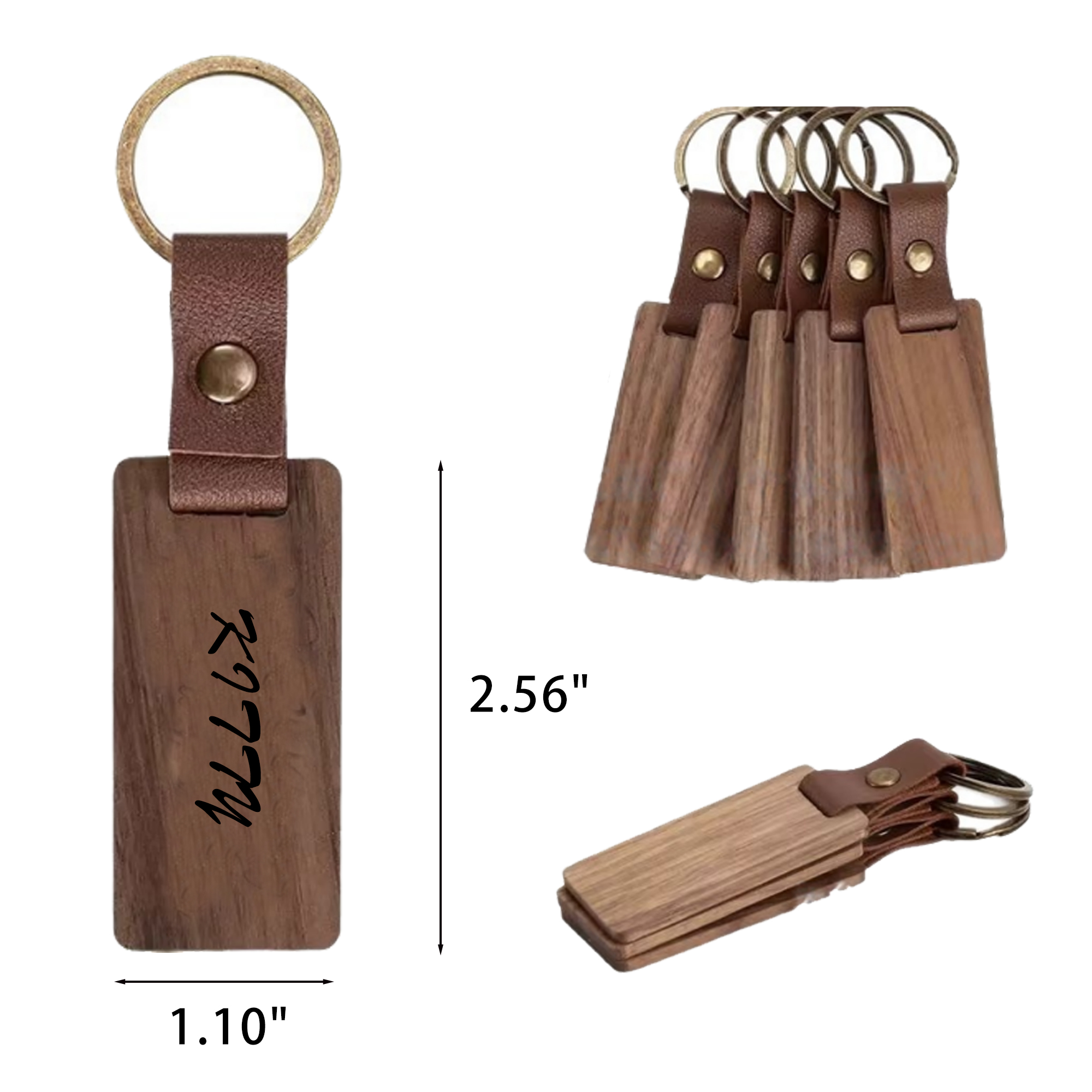 Black Walnut Keychain 6