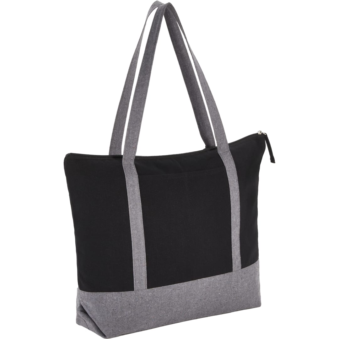 Repose 10oz Recycled Cotton Zippered Tote 30