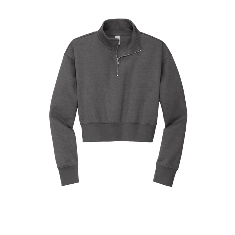 District Women's V.I.T. Fleece 1/2-Zip, custom hoodie or sweatshirt with logo imprint 16