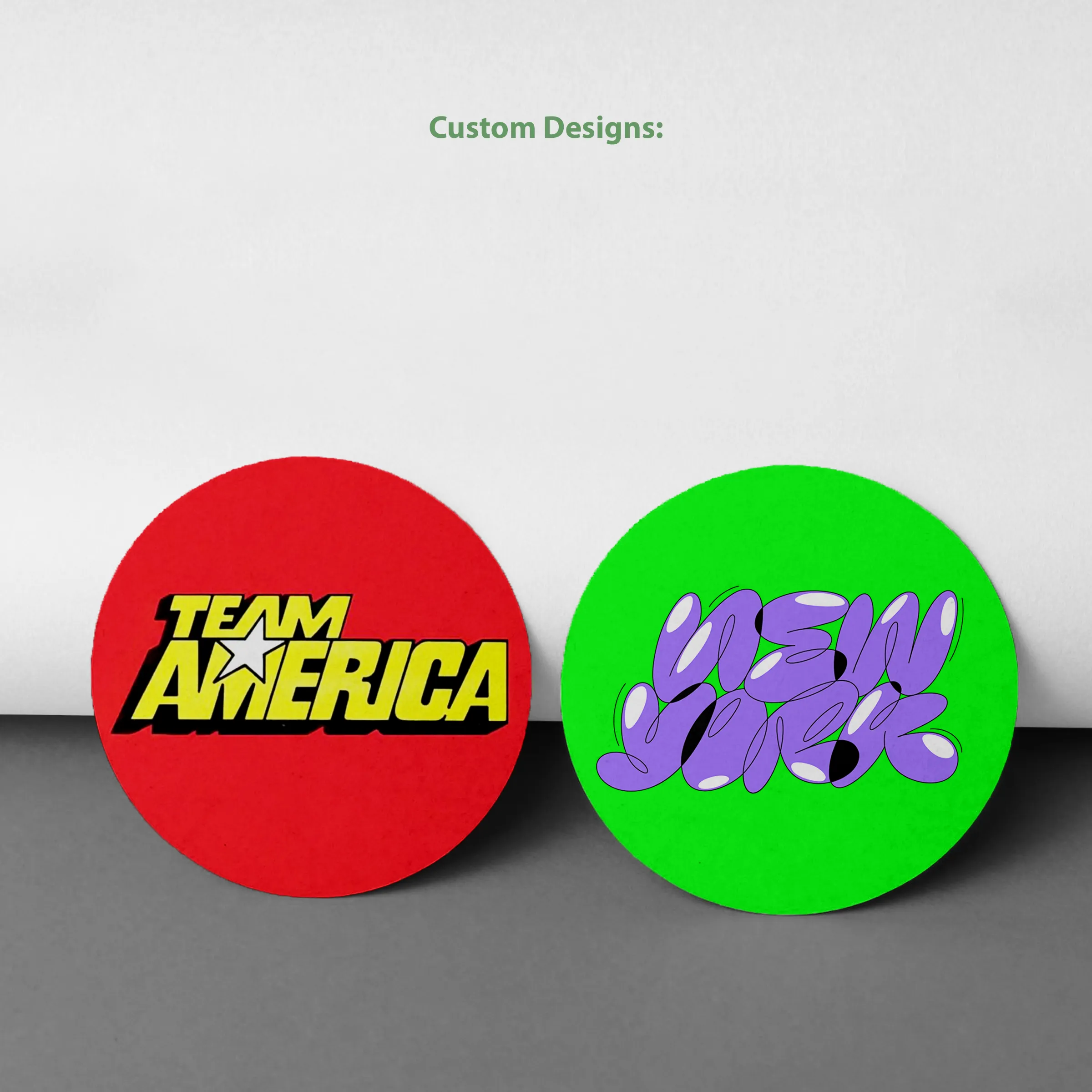 3.5" Circular Pulpboard Coaster - 4 color print 4
