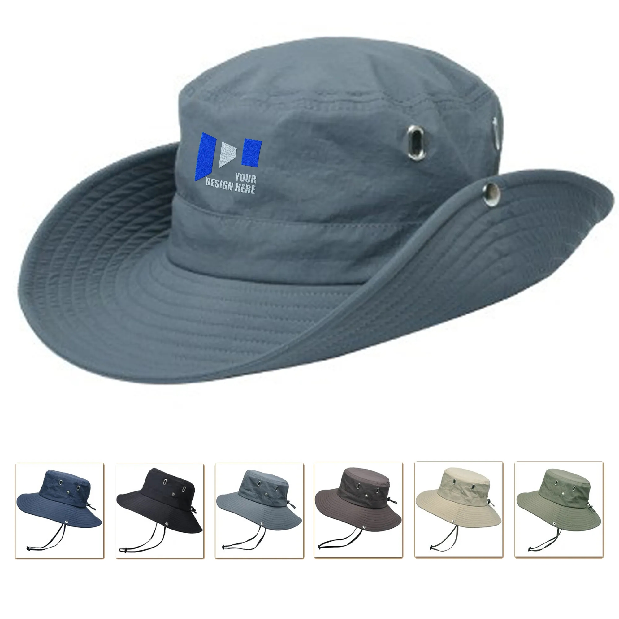 Foldable Bucket Fishing Hat 6