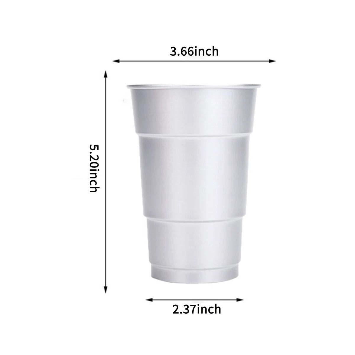 16oz Aluminum Cup for Drinks and Gatherings 5