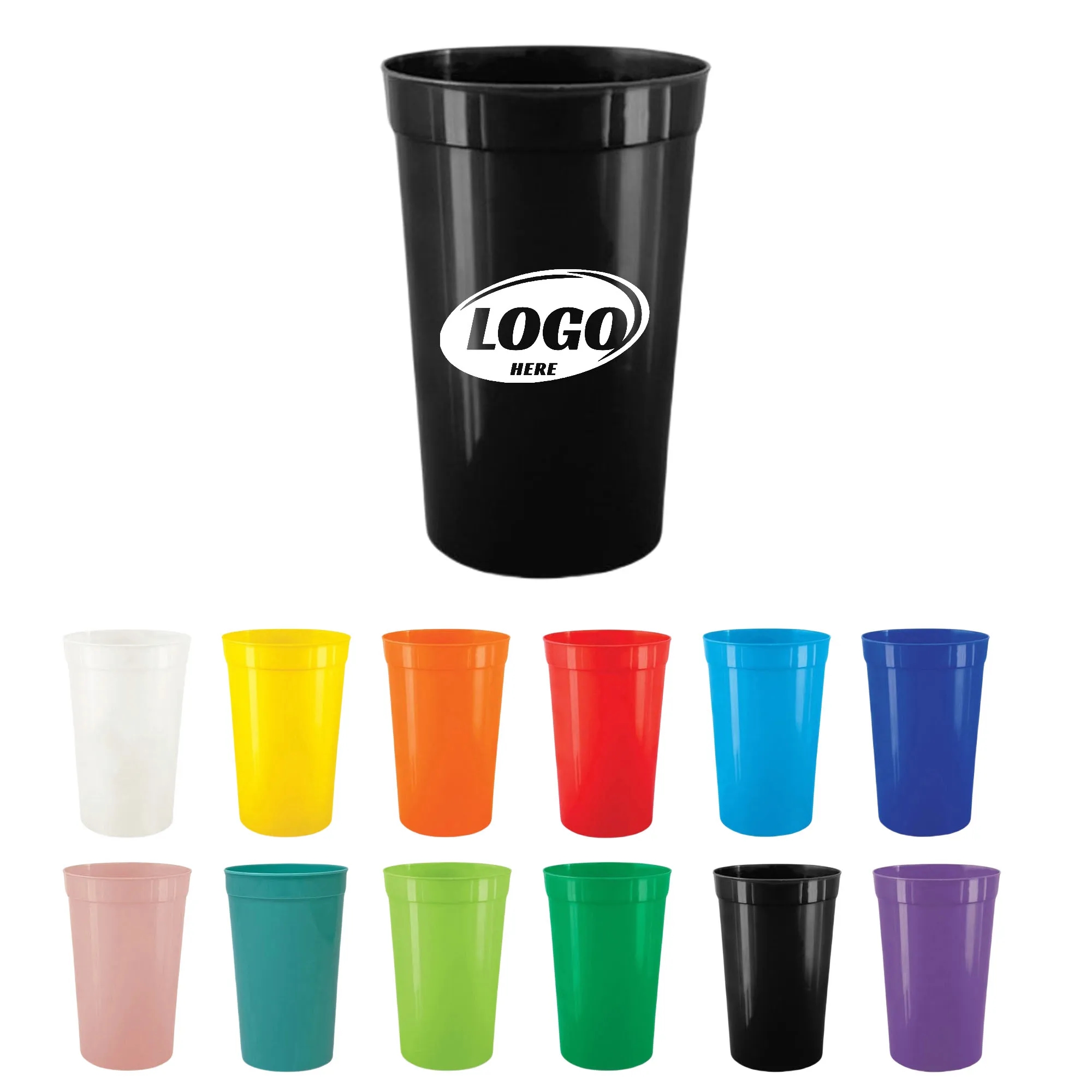 16 oz Reusable Big Game Plastic Stadium Cup 1