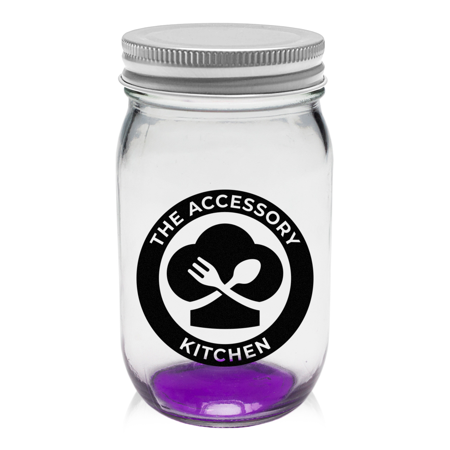16 oz. Mason Jar Storage Container (1 Color Imprint) 5