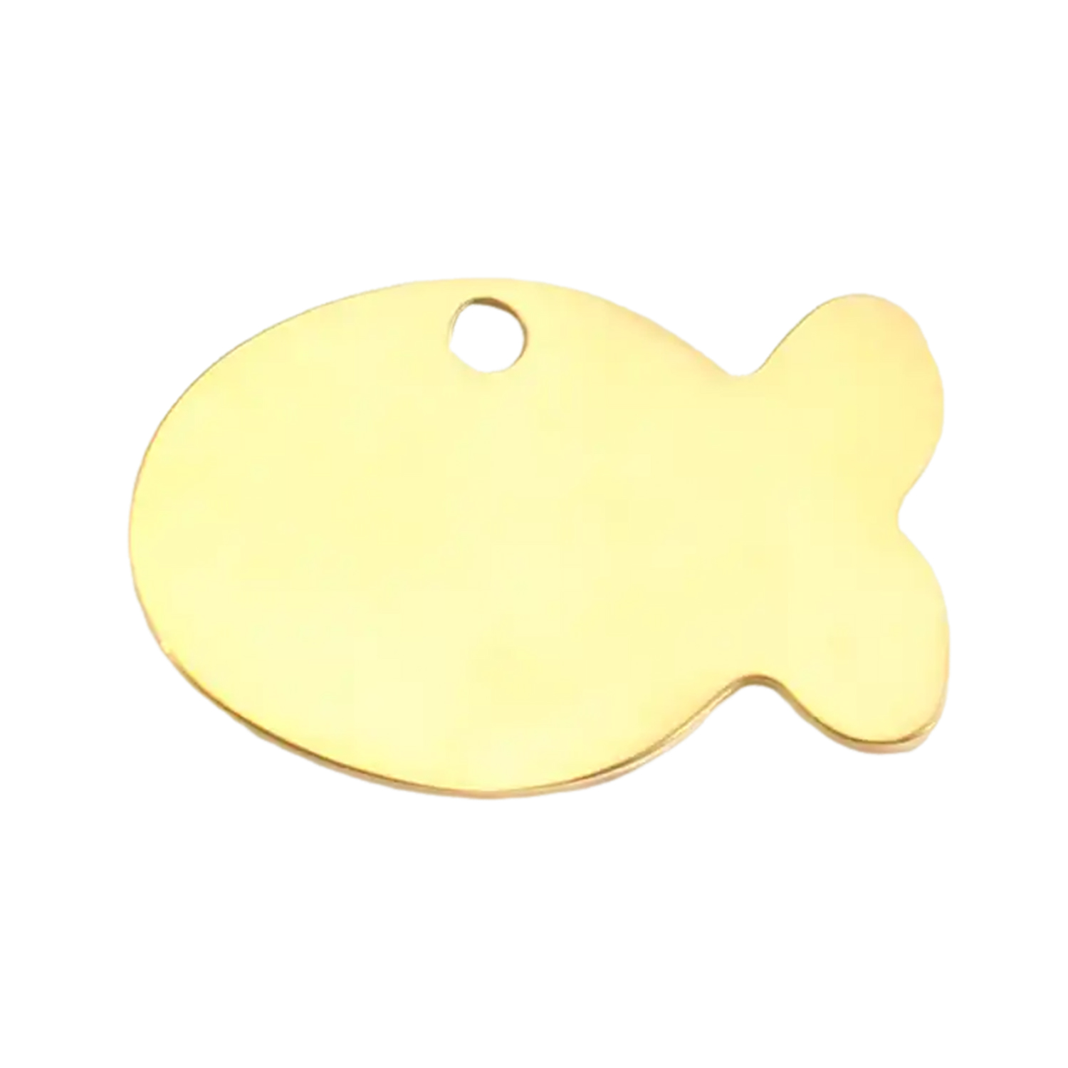 Aluminum Fish Shaped Pet Tag 4