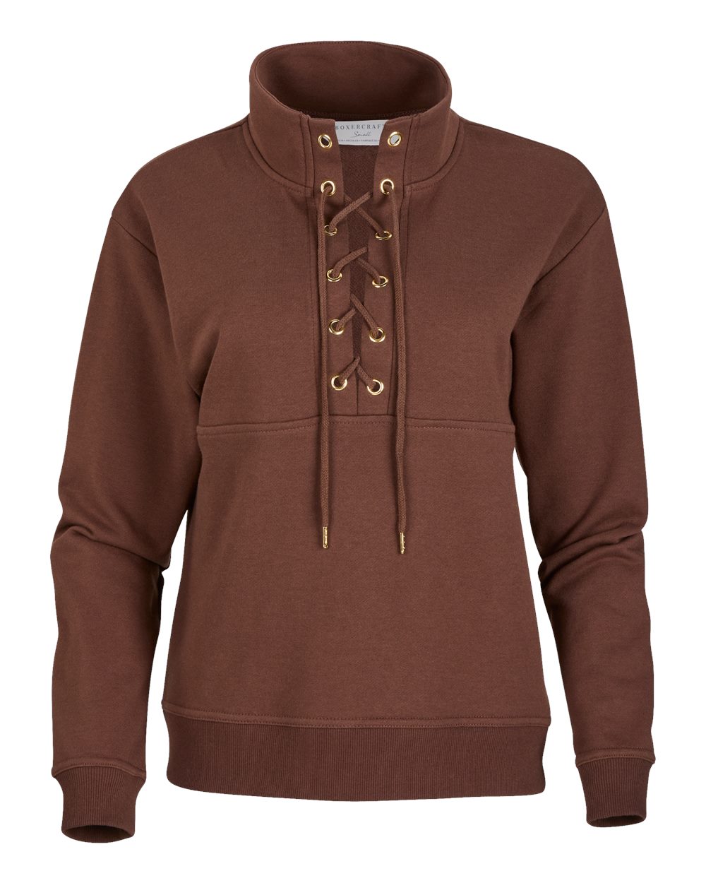 Women's Lace Up Pullover - BW5401 42