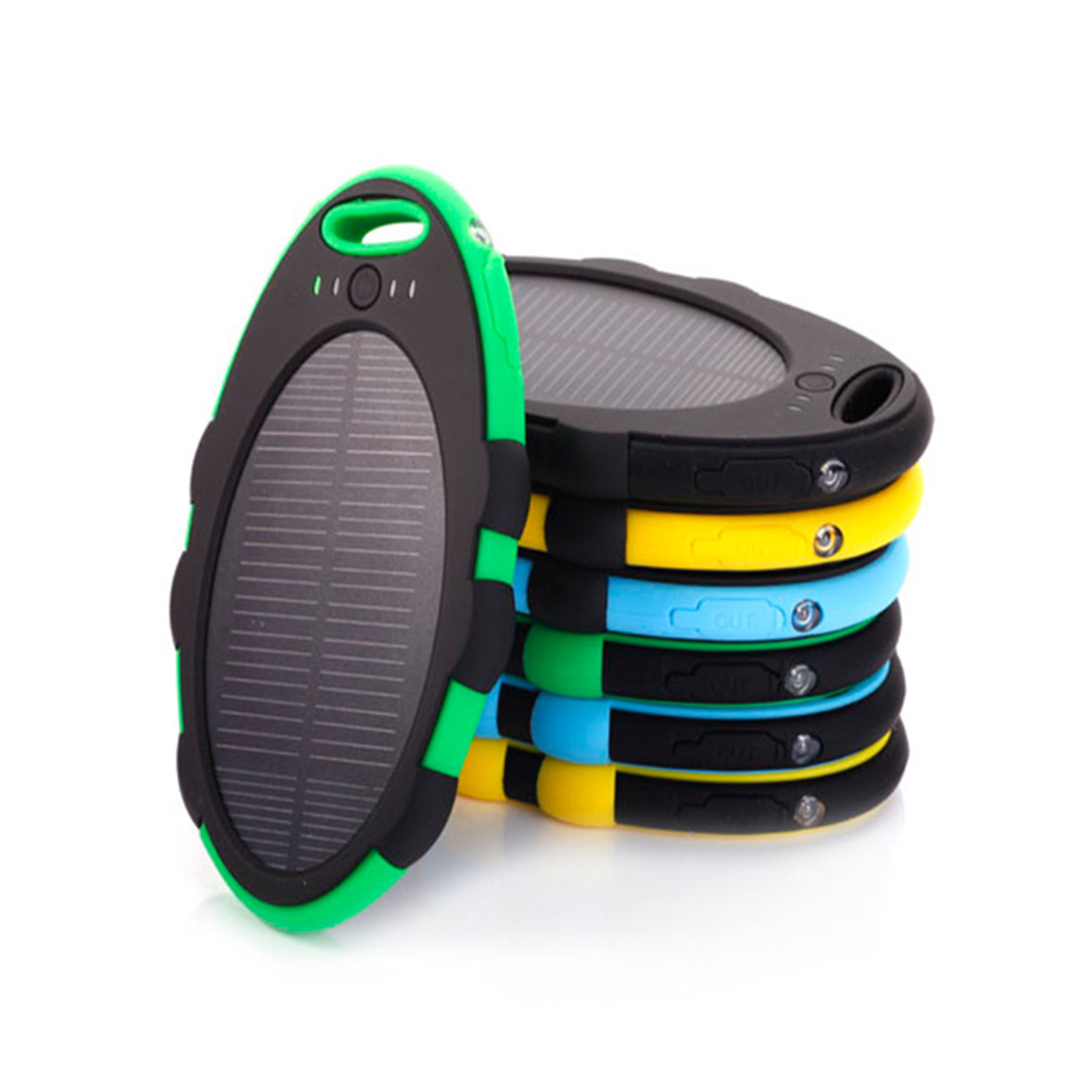 5000mAh Portable Solar Power Bank 1