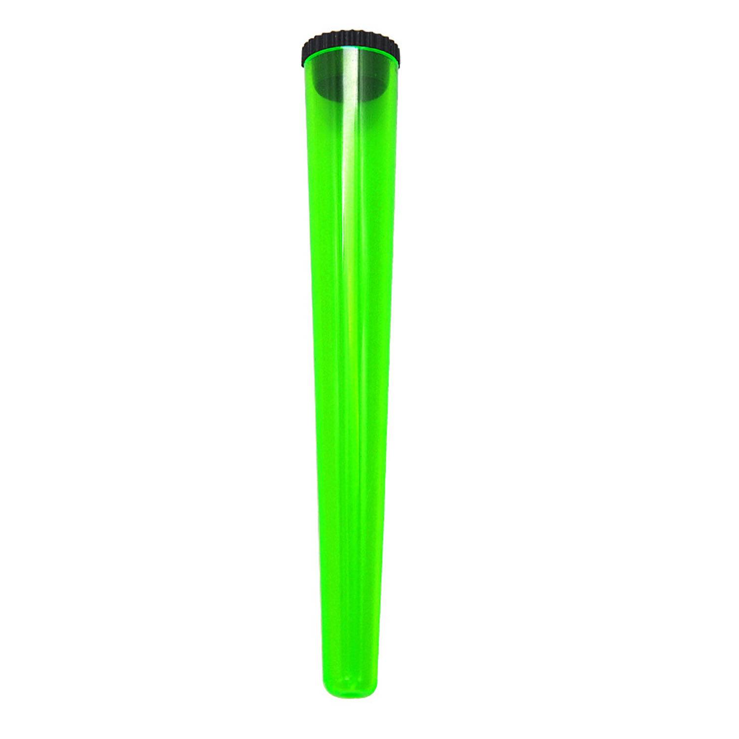 Plastic Tapered Clear storage pill Tube 8
