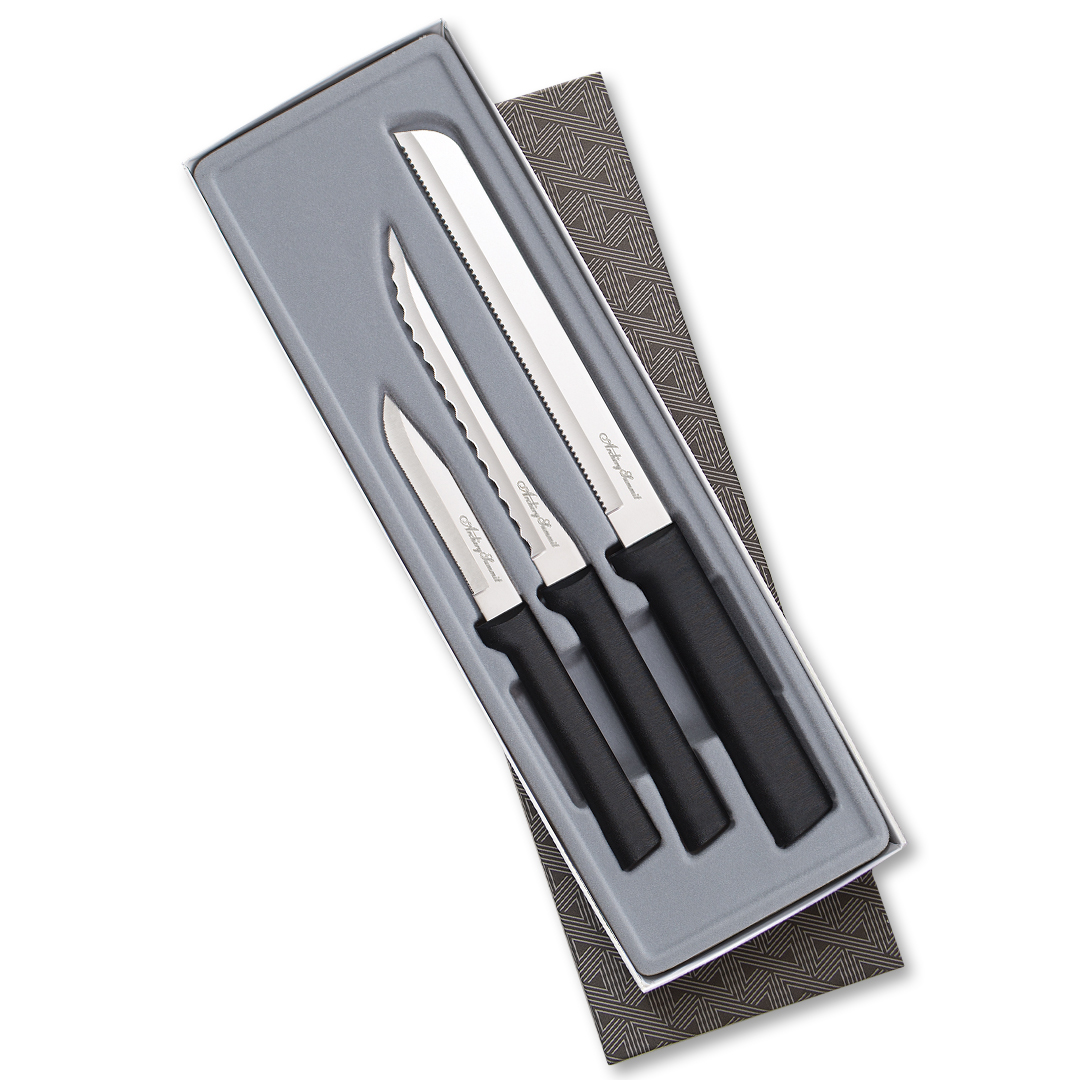 Sensational Serrations Gift Set w/Black Handle 2