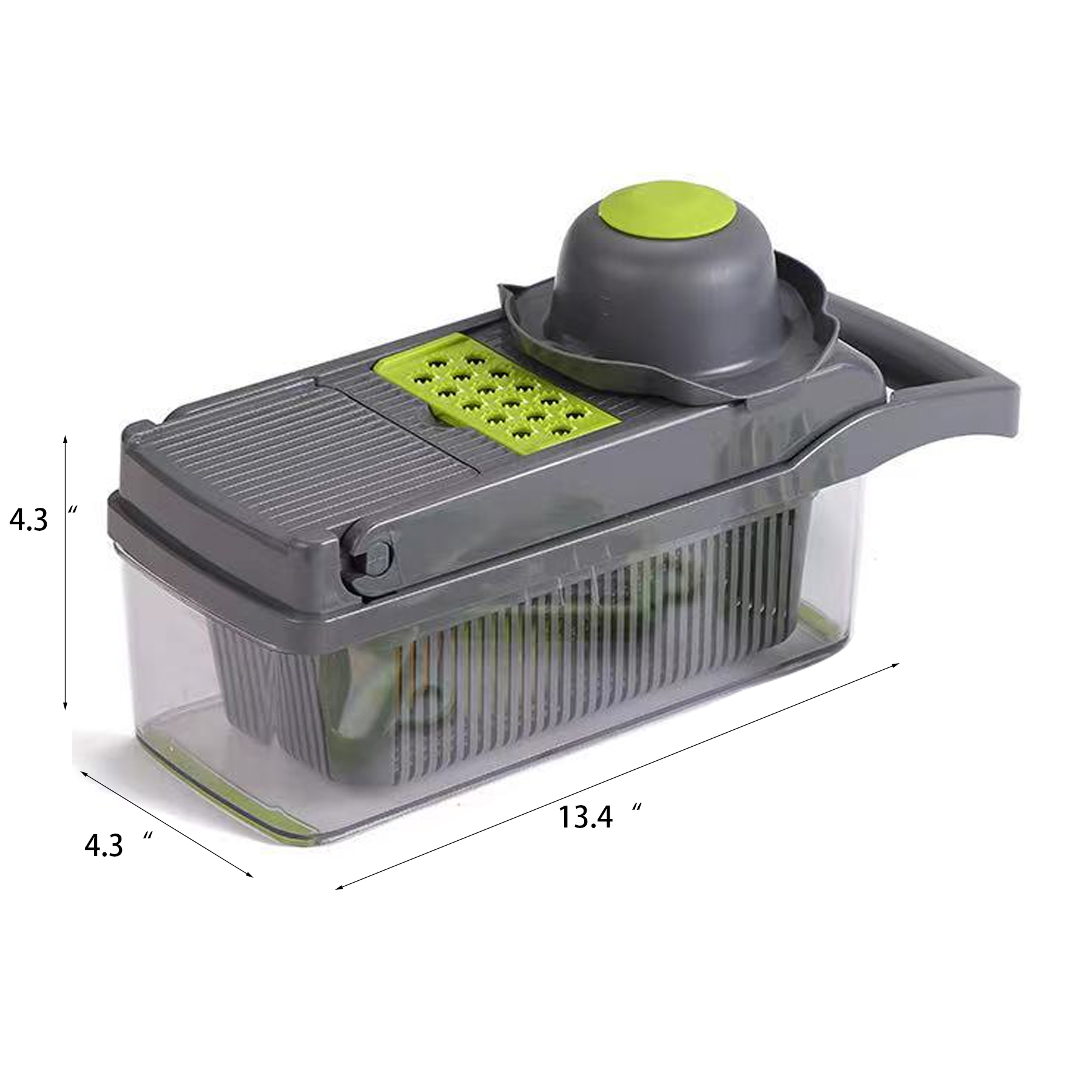 Multifunctional 12-in-1 Veggie Chopper with 8 Blades 3