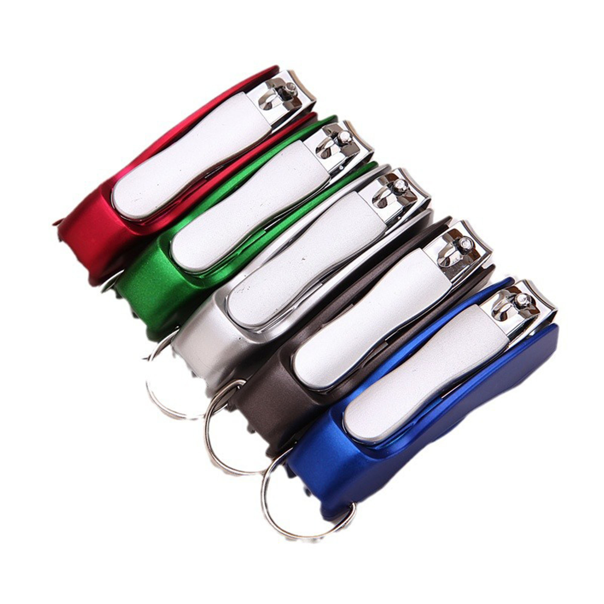 Mini Foldable Keychain Pen with Nail Clipper 3