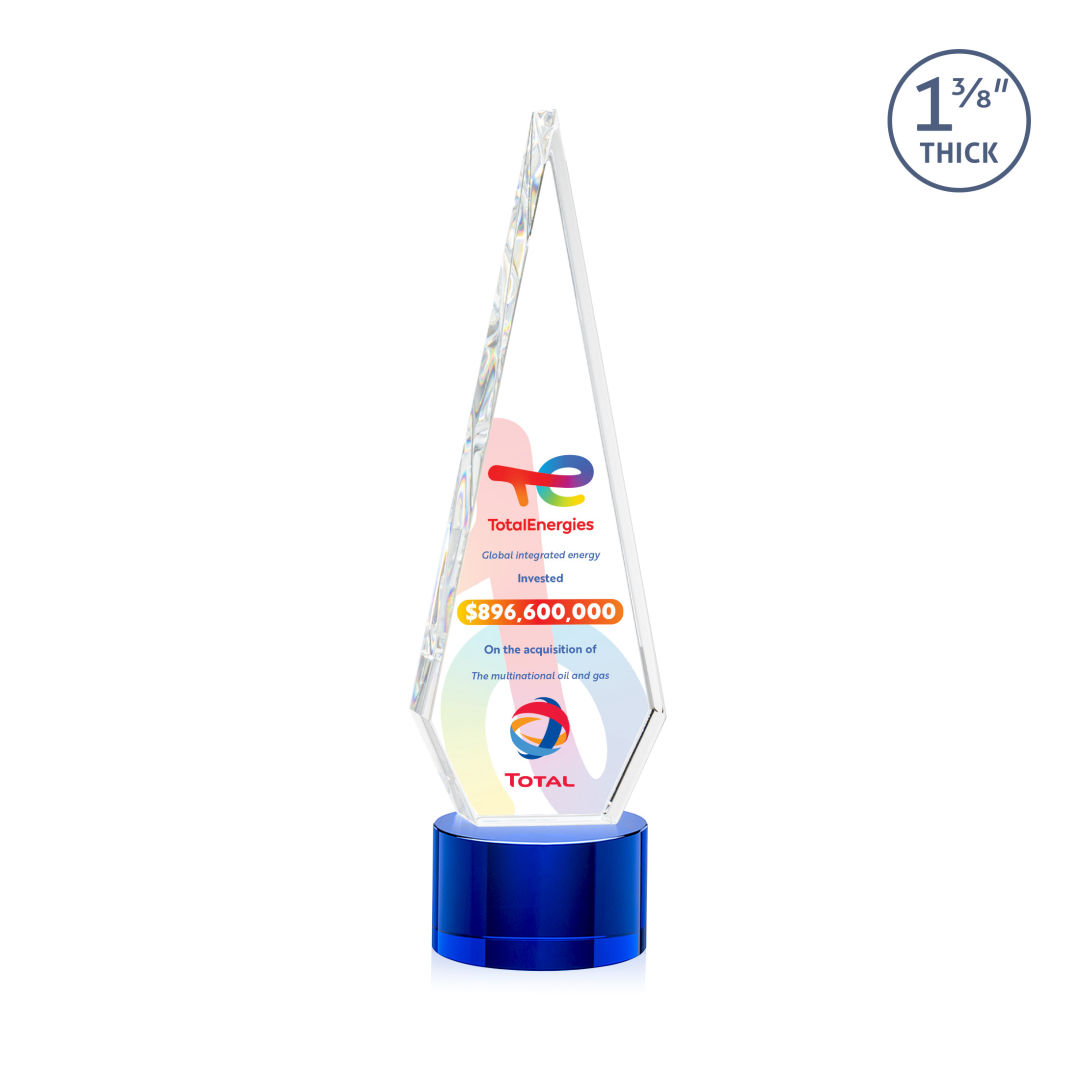 Springfield VividPrint™ Award on Marvel Base - Blue 2