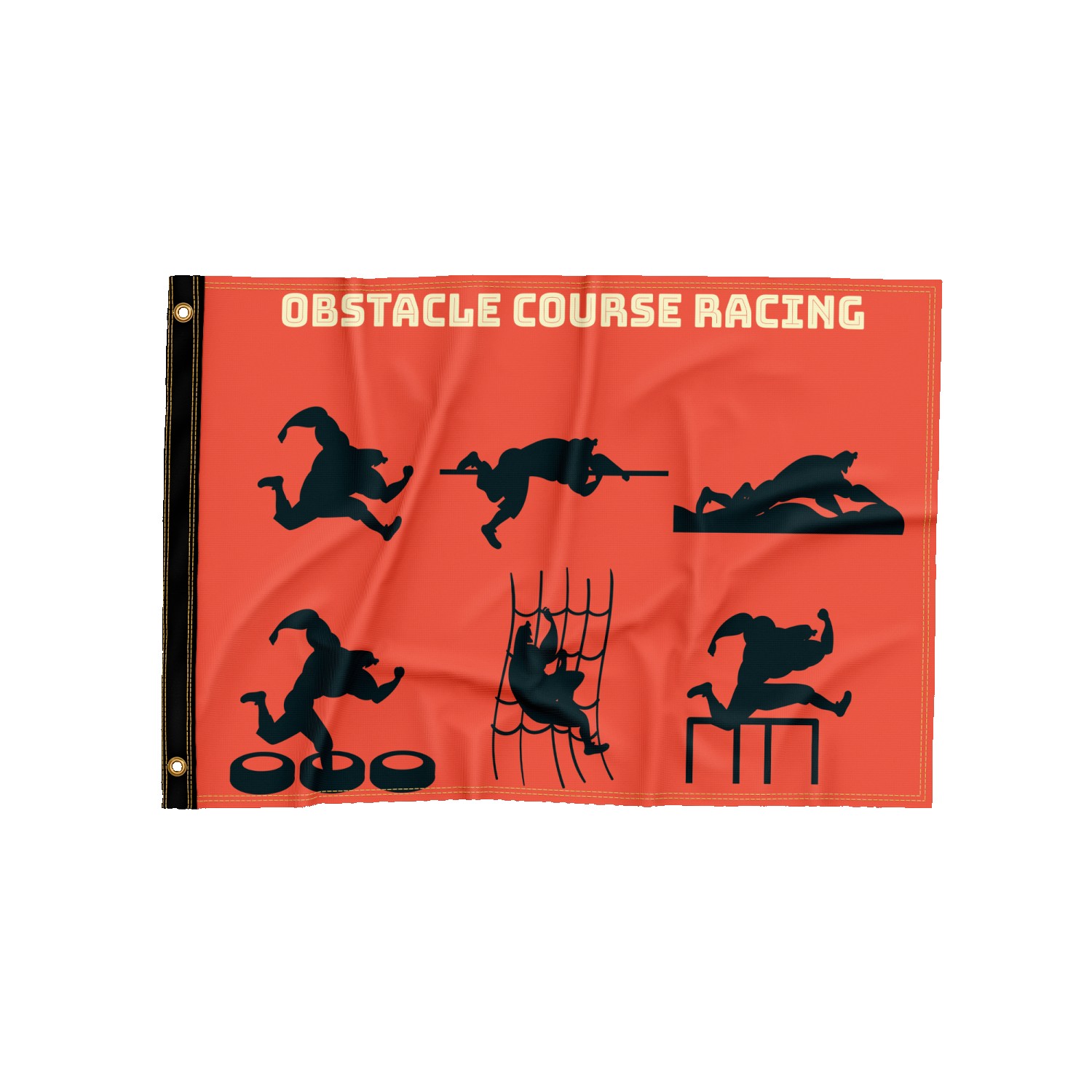 Double-Sided Dye Sublimation 2-Layer 5ft x 3ft Flag 4