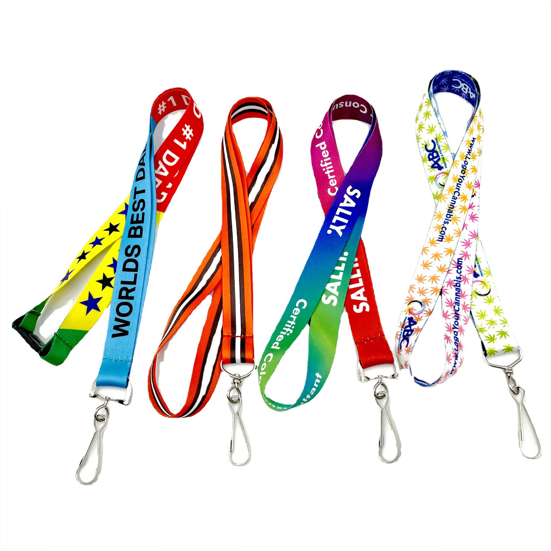 Sublimation Lanyard With J Hook 2