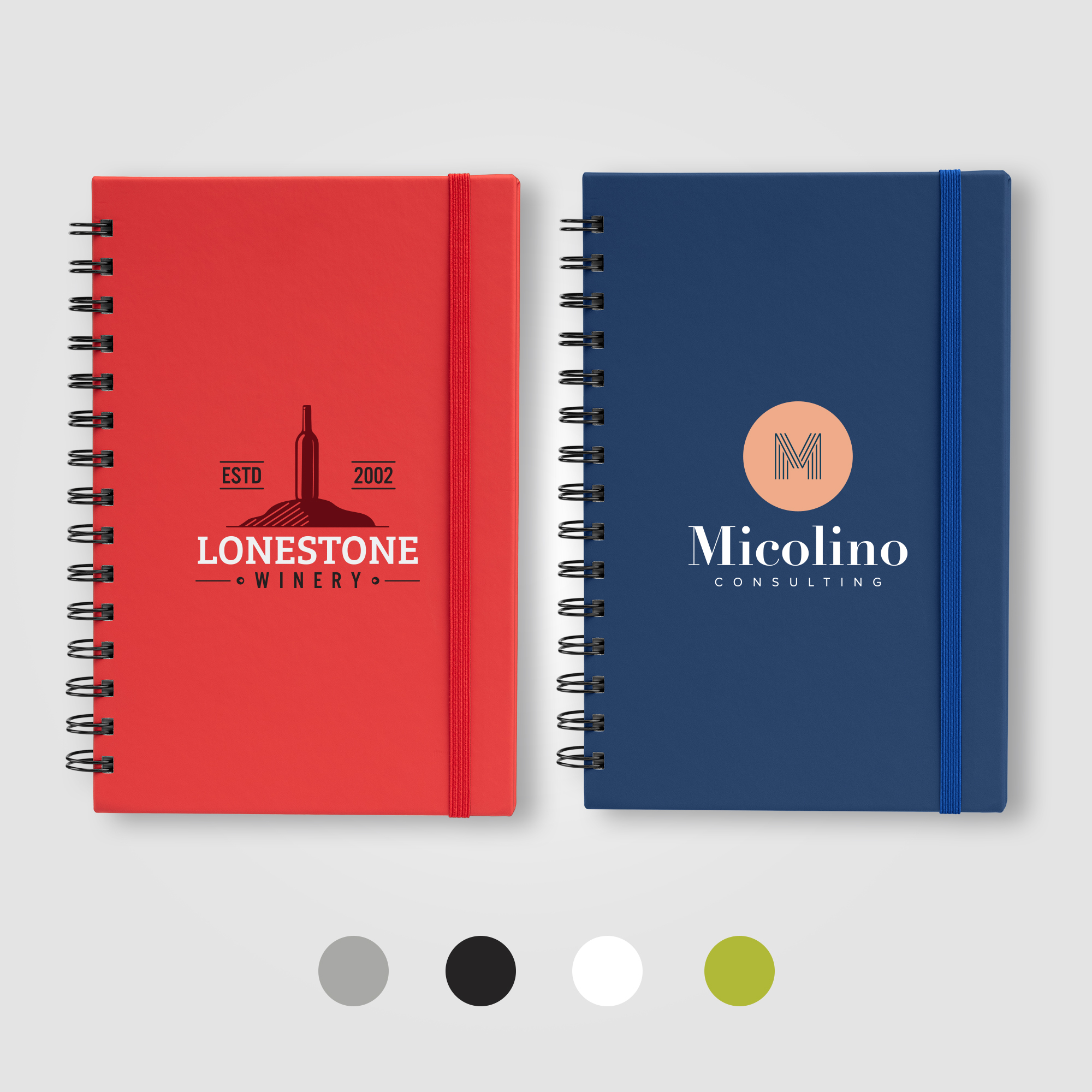 Zelda Recycled Cover Spiral Journal - A5 5.5" x 8.3"