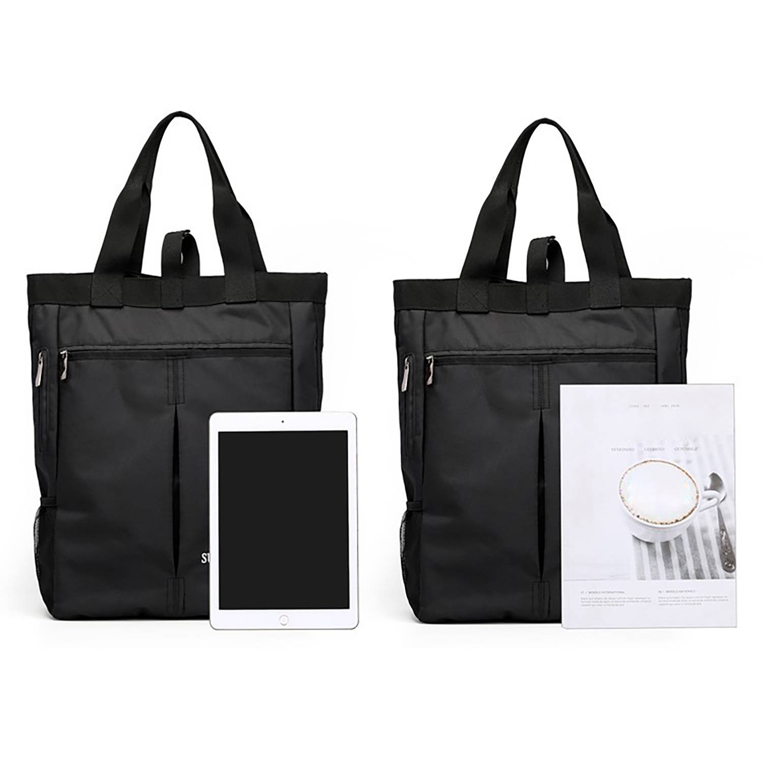 Nylon Tote Bag Customized for Men, custom tote bag with logo imprint 5