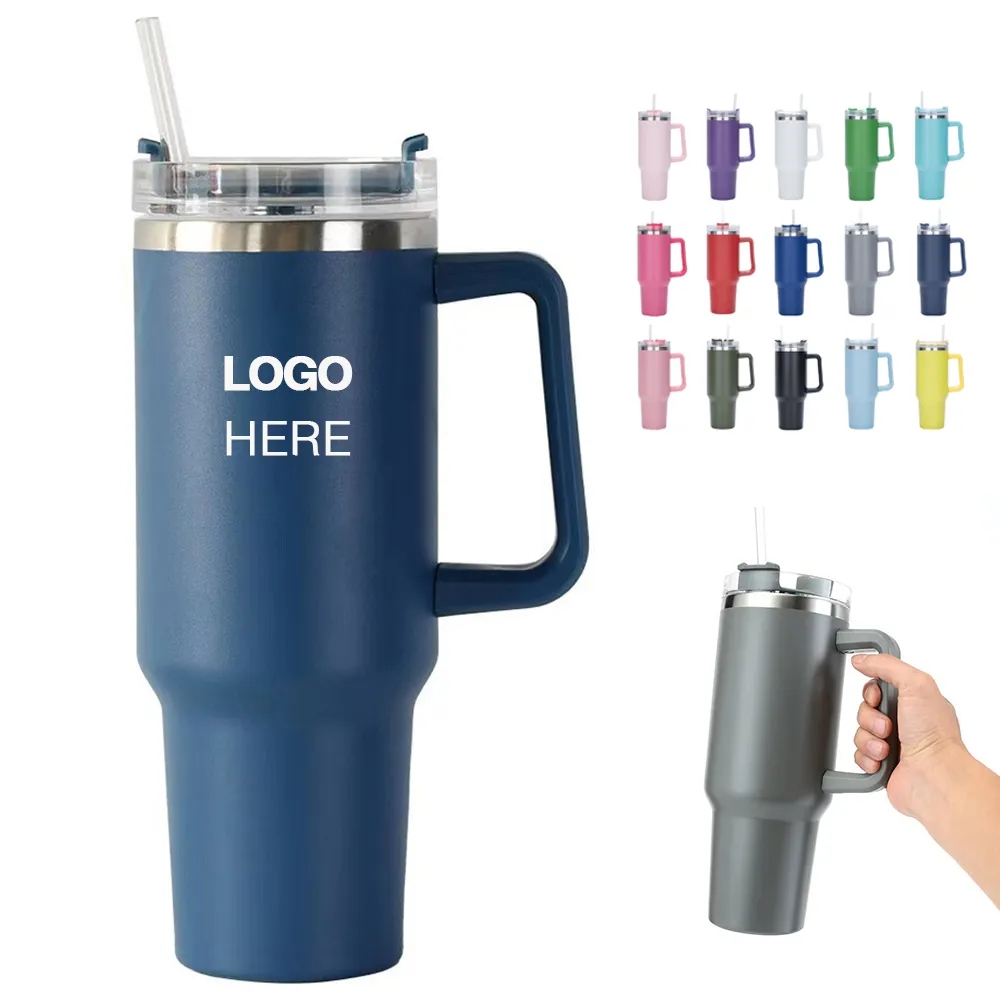 40 OZ Tumbler with Handle 2