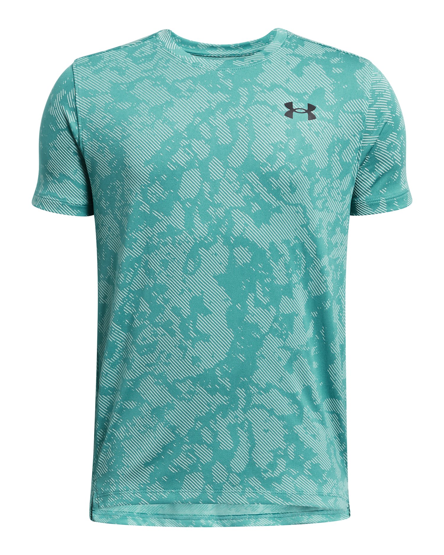 UA Tech Vent Geode Boys' Short Sleeve 13