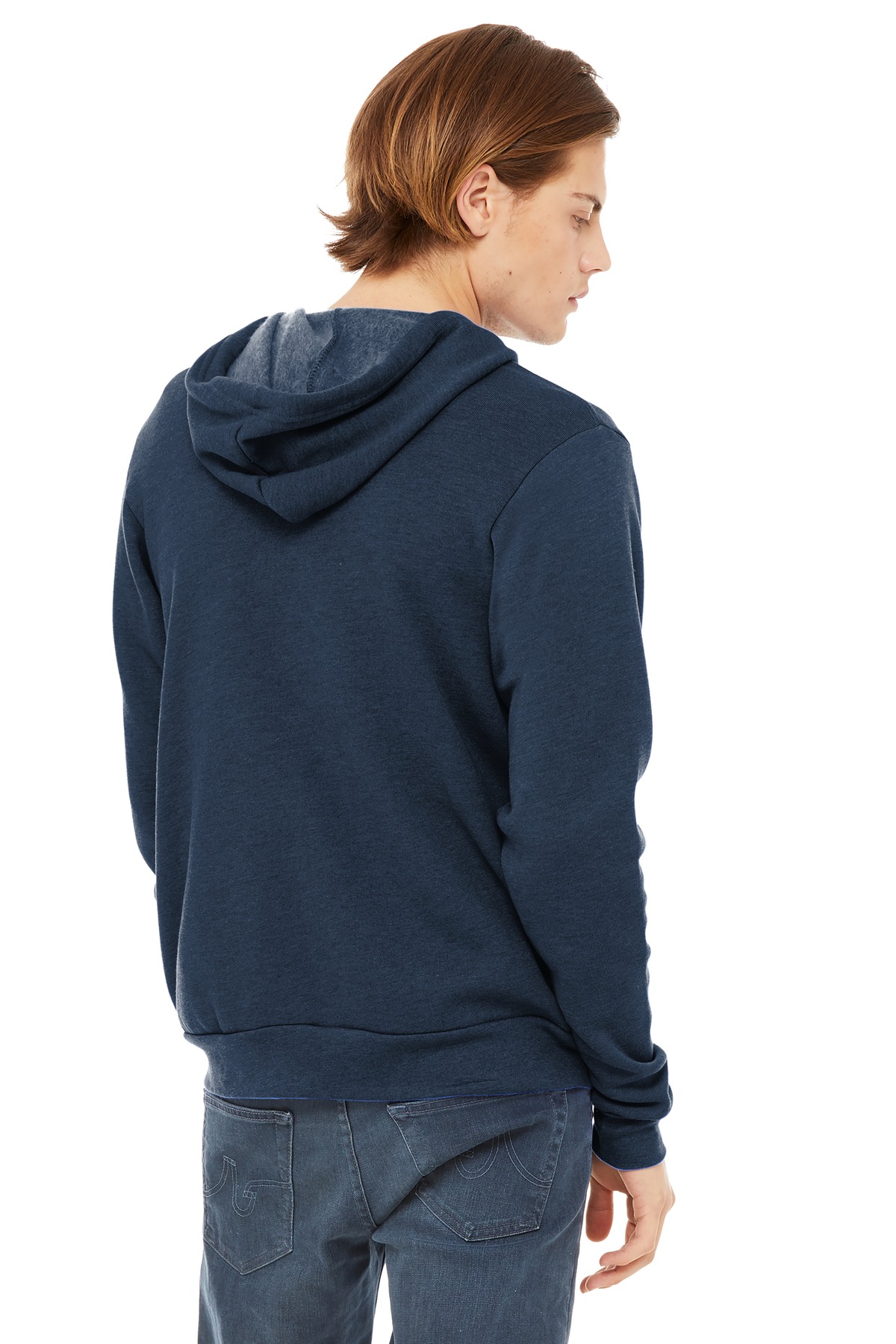 BELLA+CANVAS® Unisex Sponge Fleece Full-Zip Hoodie 10