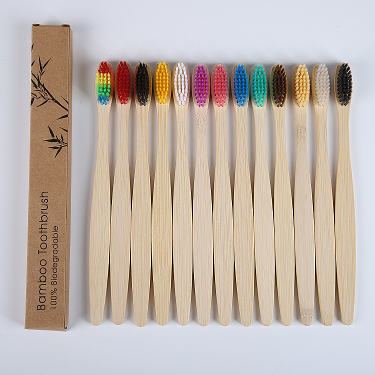 Natural Bamboo Toothbrush With Case 9