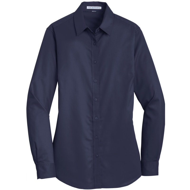 Port Authority Ladies SuperPro Twill Shirt. 5