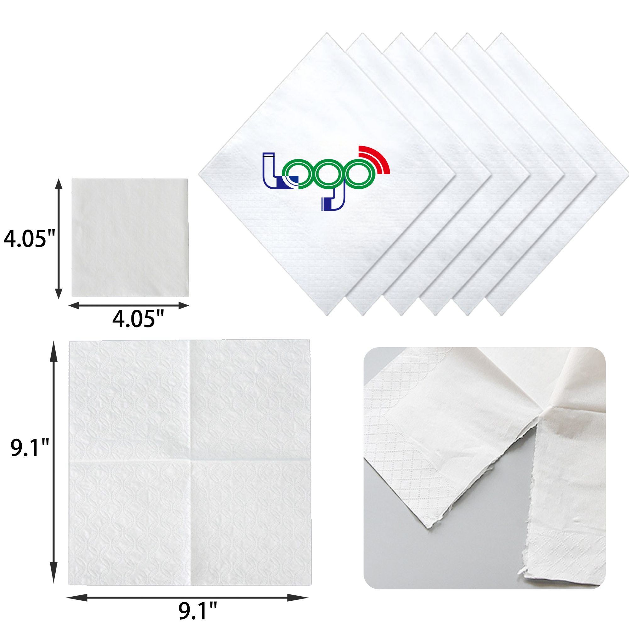 Absorbent 2 Ply Custom Napkin 2