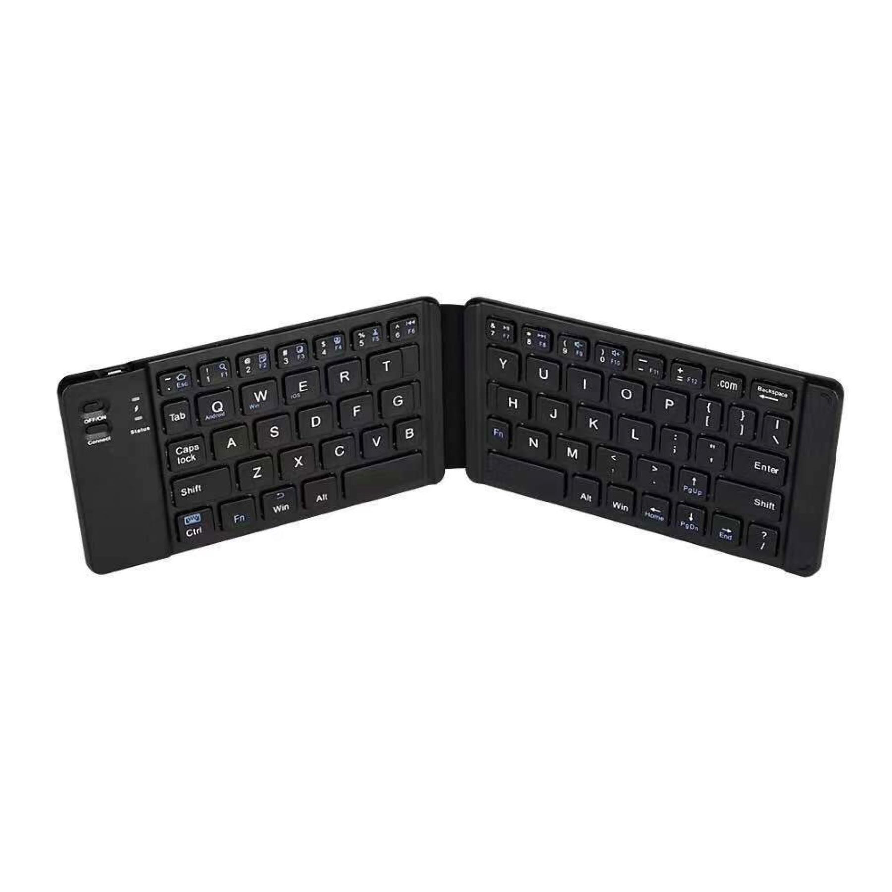 Lightweight Folding Keyboard w/Rechargeable Battery