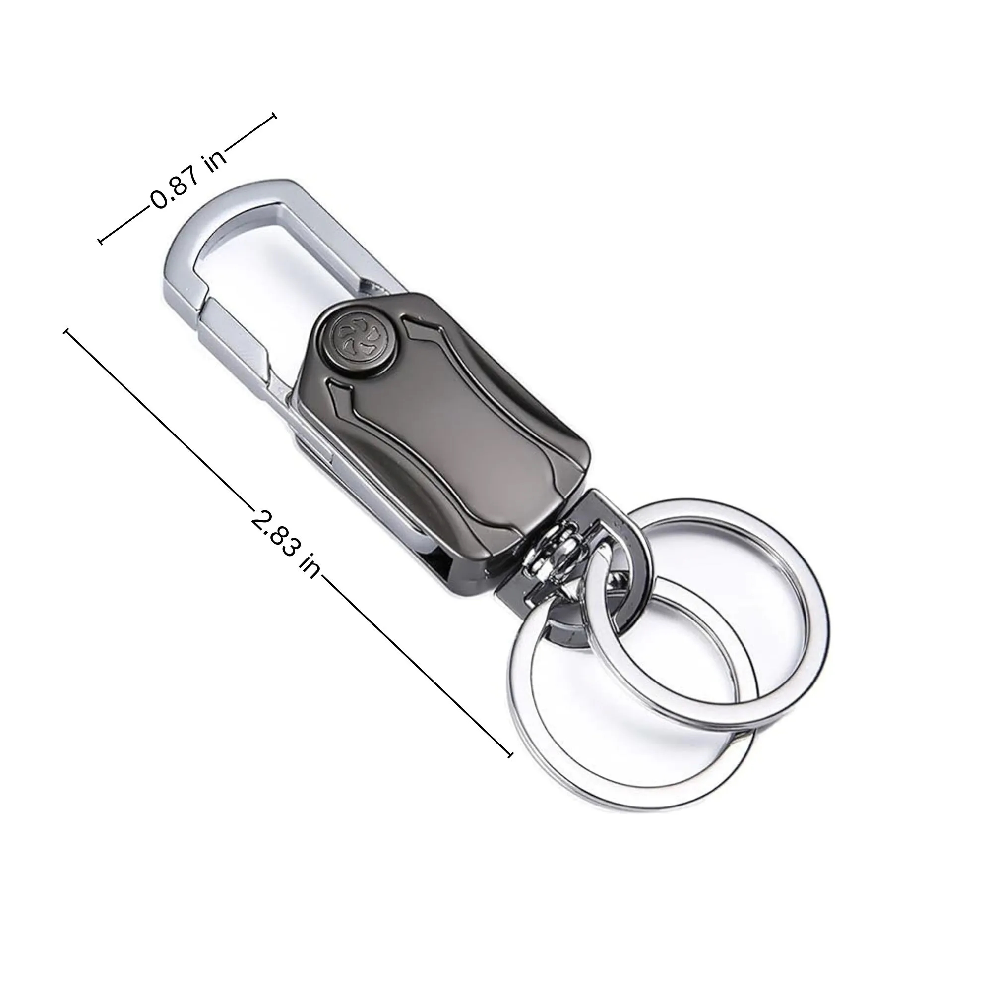 Multi Functional Rotating Corkscrew Knife Keychain 2